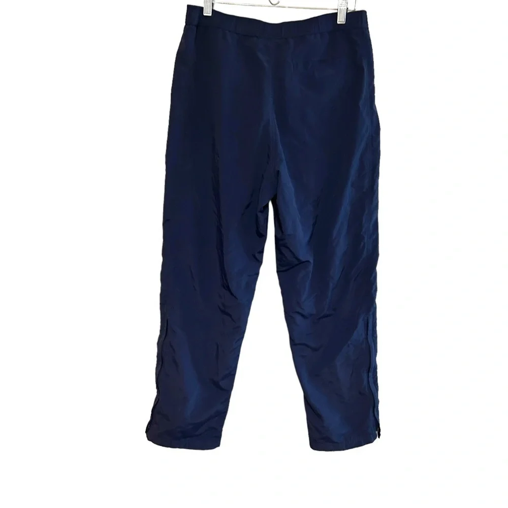 LL. Bean M‎ hiking outdoor pants ankle leg zip mesh lining navy